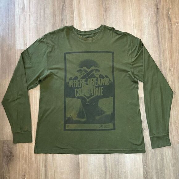 Rare XO The Weekend Where Dreams Come True Green Long Sleeve T-Shirt Men’s XL - Picture 1 of 8